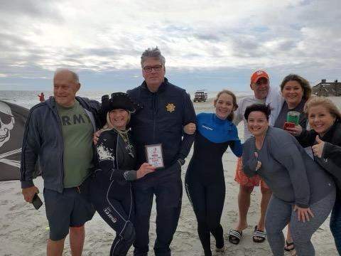 Scenes from the 2021 Polar Plunge