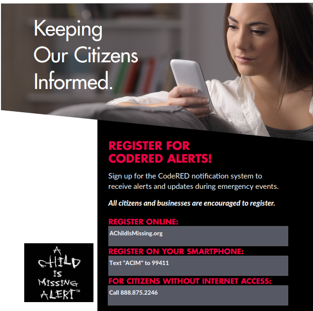 2021-08-09: Sign up for Code Red alerts