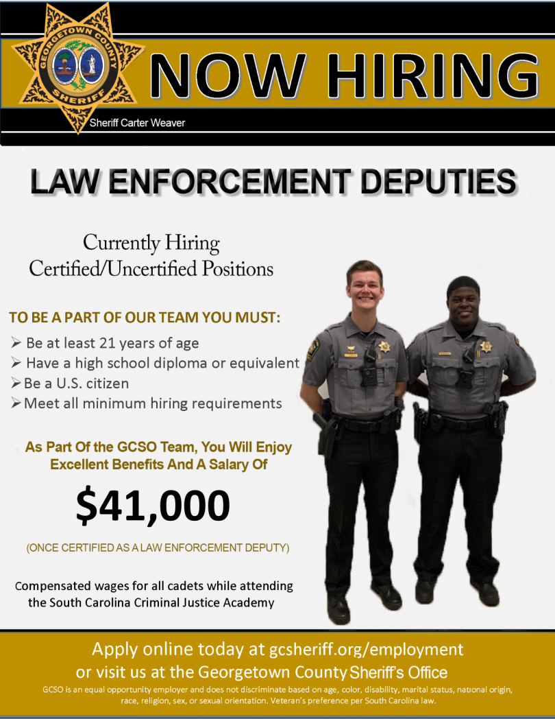 County Sheriff’s Office Employment Opportunities
