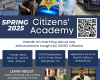 CITIZEN'S ACADEMY ACCEPTING SIGN-UPS