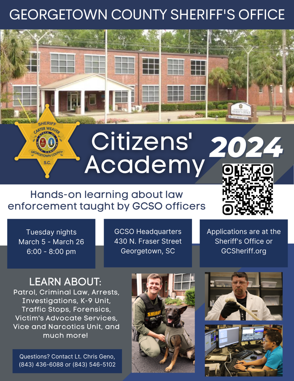 Citizen's Academy begins March 5