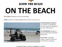 beach rules